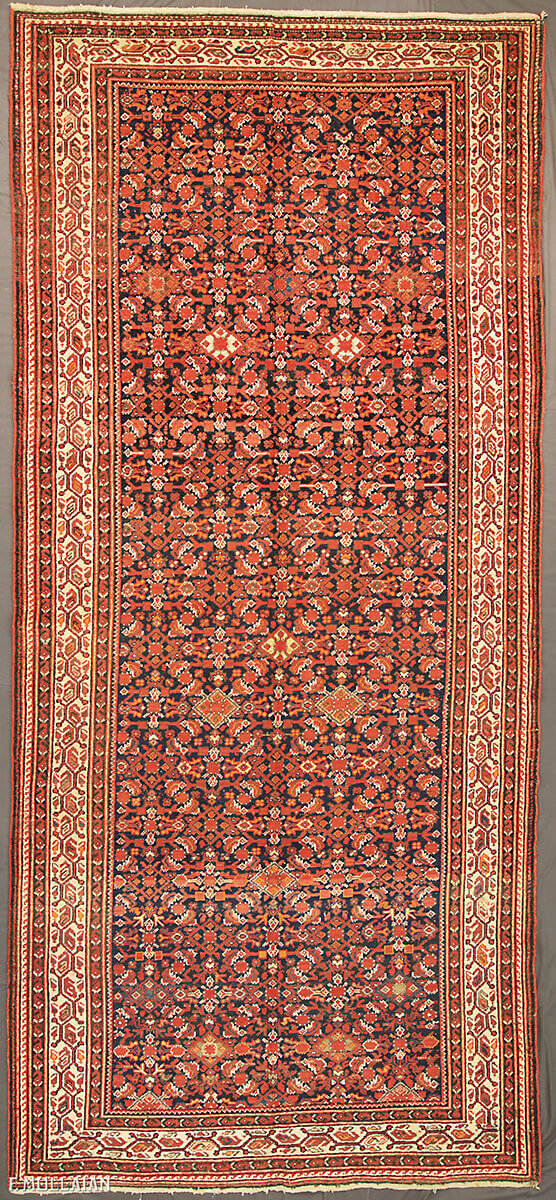 Antique Persian Malayer Antique Gallery Carpet n: 5929